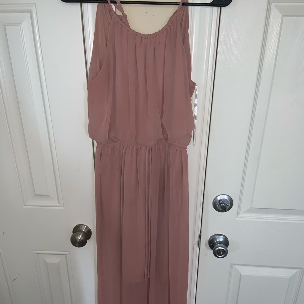 Large Mauve Maxi Dress.